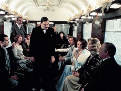 H&eacute;rcules Poirot (encarnado aqu&iacute; por Albert Finney), en &#039;Asesinato en el Orient Express&#039;.