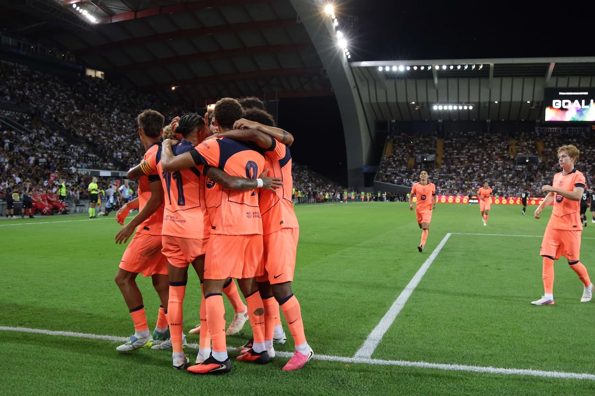 El Barcelona se impone al Nottingham Forest pero cae ante el Udinese en el triangular amistoso