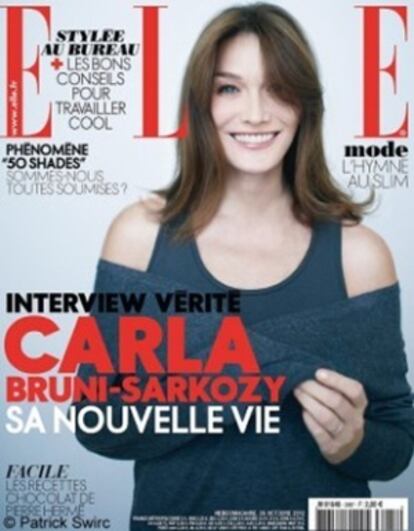 Portada de la revista 'Elle'.