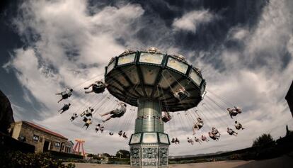 Una de las atracciones del parque tem&aacute;tico Terra M&iacute;tica de Benidorm.