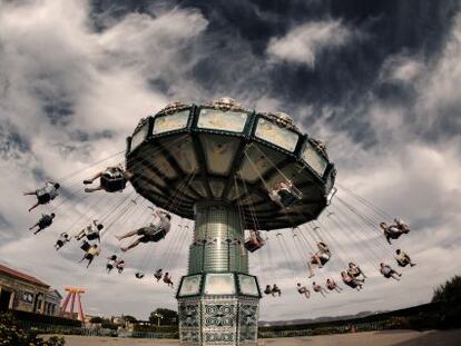 Una de las atracciones del parque tem&aacute;tico Terra M&iacute;tica de Benidorm.