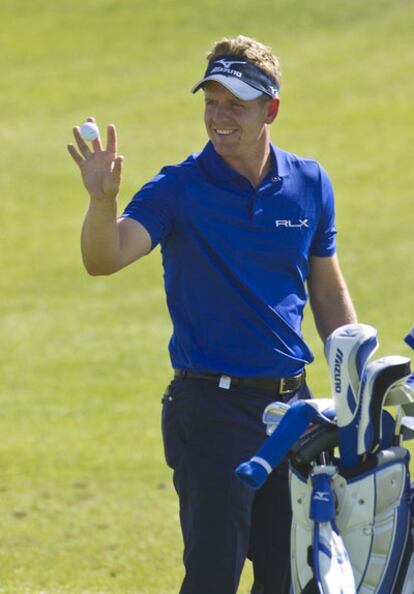 El golfista Luke Donald.