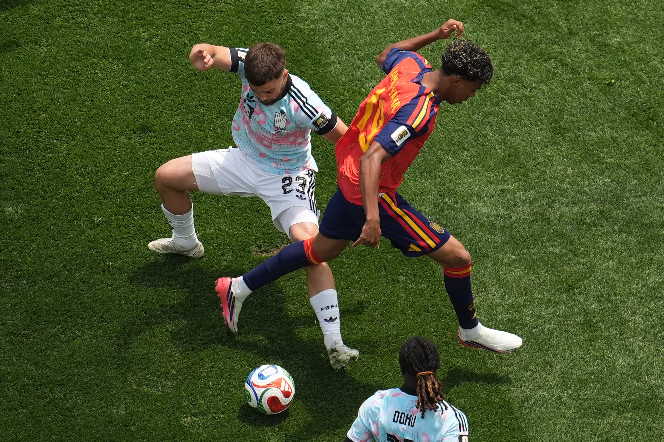 España - Bélgica en directo | Fabián entra por Pedri en el once de la selección