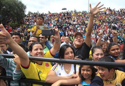 Imagen del desfile de la Independencia de Colombia en 2015.