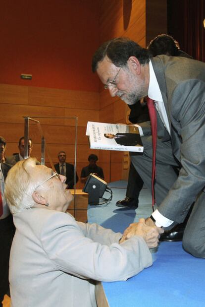 Mariano Rajoy, ayer en un acto en Ciudad Real.