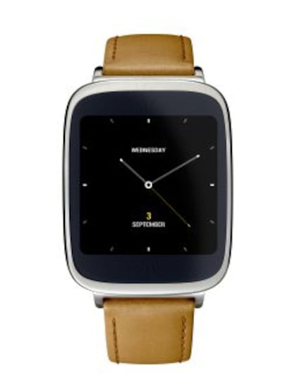 ZenWatch, el primer dispositivo wearable de Asus equipado con Android Wear.