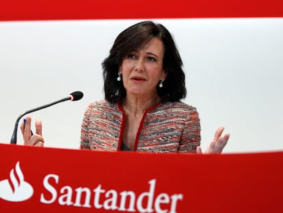 Ana Botín, presidenta del Banco Santander.