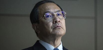 El presidente de Toshiba, Masashi Muromachi. 