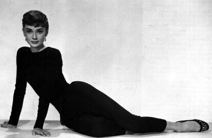 El estilo de Audrey Hepburn influyó en la aceptación del pantalón.