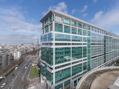 El nuevo edificio de oficinas de Colonial en París, en una imagen difundida por la compañía.