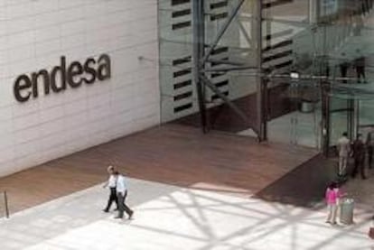 Imagen de la sede central de Endesa, en Madrid.