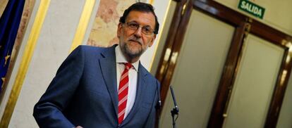 El presidente en funciones, Mariano Rajoy. 