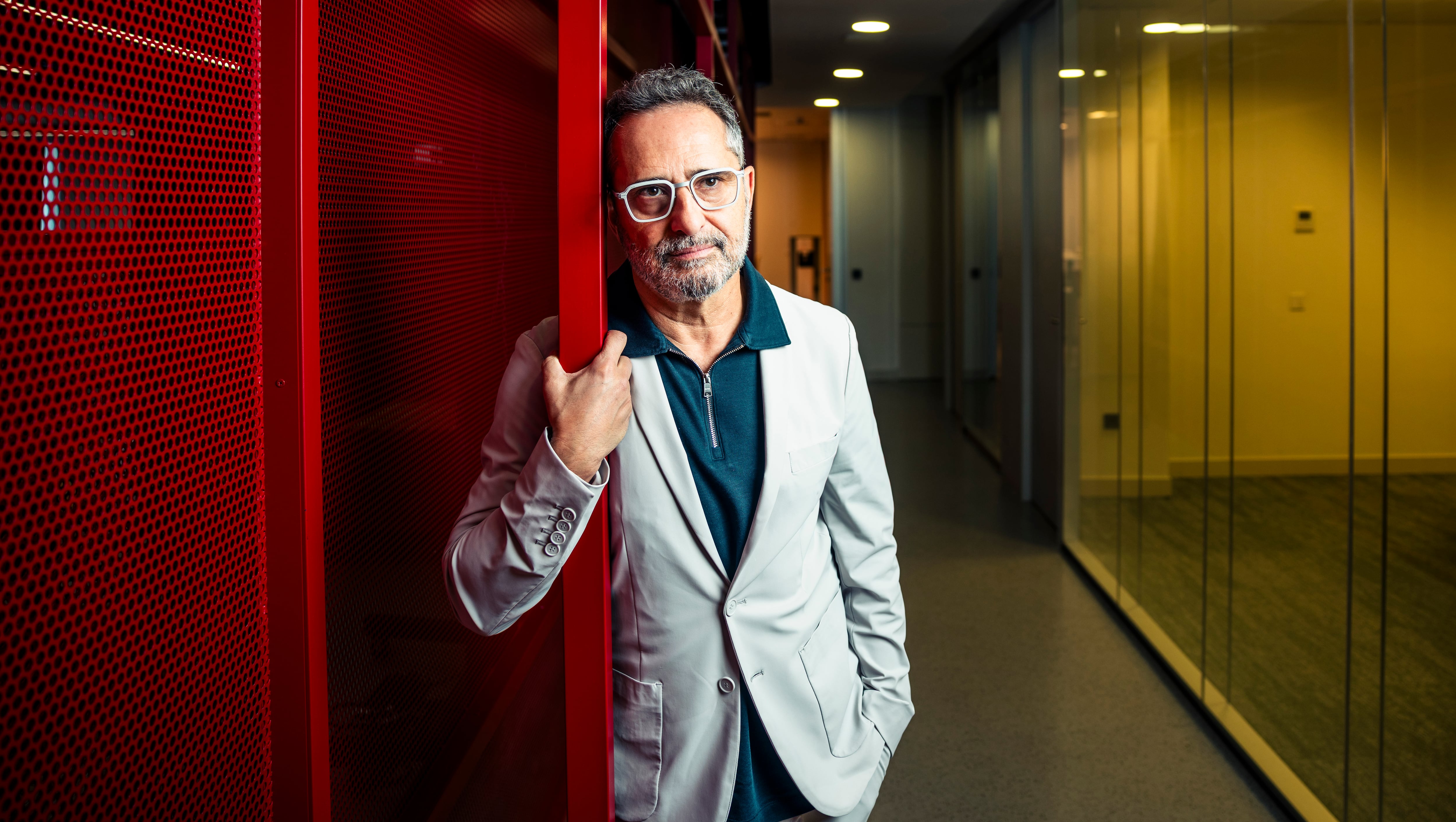 Drexler, en la sede de su discográfica en Madrid.
