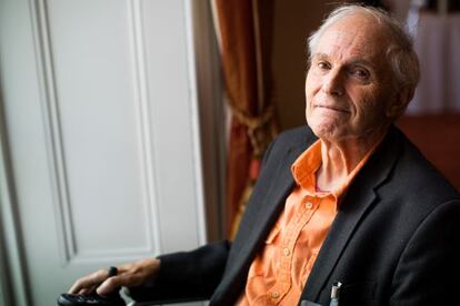 Harold Kroto, despu&eacute;s de la entrevista