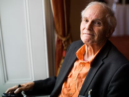 Harold Kroto, despu&eacute;s de la entrevista