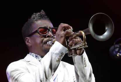 Roy Hargrove, actuando en Marsella el pasado mes de julio.