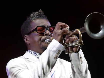 Roy Hargrove, actuando en Marsella el pasado mes de julio.