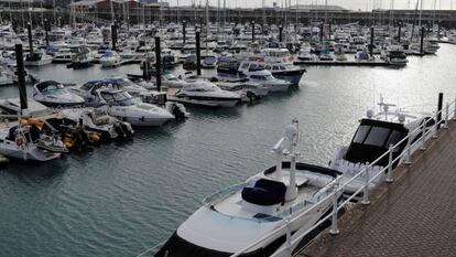 Puerto Elizabeth Marina de Saint Helier, en el paraíso fiscal británico de Jersey, en el canal de la Mancha.