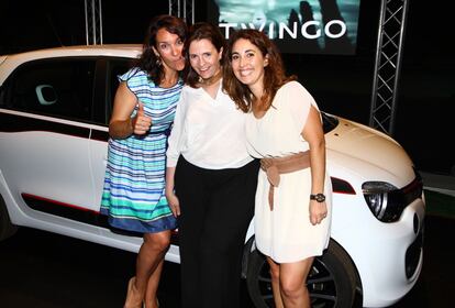 El nuevo Renault Twingo se convirtió en un 'photocall' improvisado
