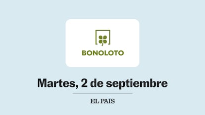 Bonoloto martes 2 de septiembre 2025