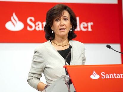 Ana Botín, presidenta do Banco Santander.