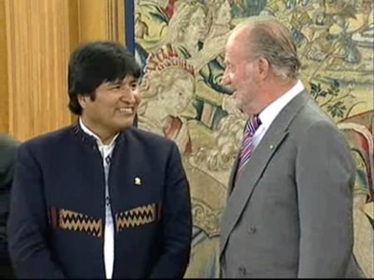 El Rey recibe a Evo Morales en la Zarzuela | Noticias de actualidad ...
