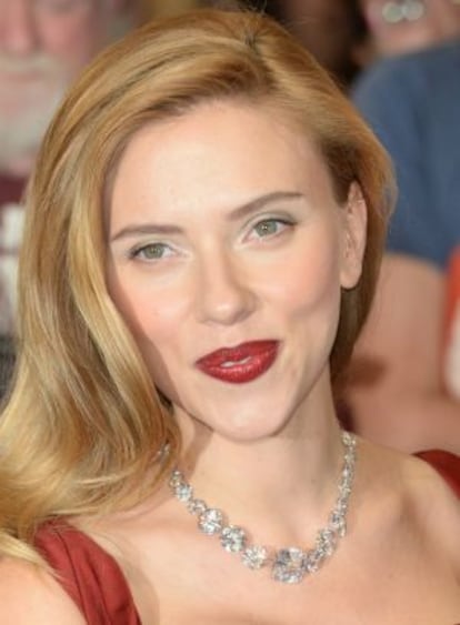 Scarlett Johansson, en el estreno de la película 'Capitán América' en Londres el pasado marzo.