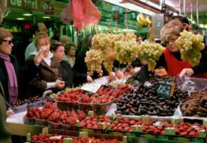 En la imagen, el mercado Central de Valencia. EFE/Archivo