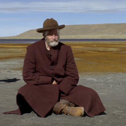 Sam Shepard as the outlaw Butch Cassidy in a scene from Mateo Gil's <i>Blackthorn.</i>