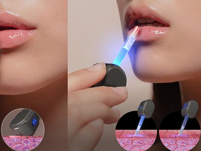 El pintalabios Lipcure Beam incorpora un sensor para diagnosticar afecciones labiales