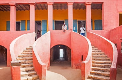 La Casa de los Esclavos, en la isla de Gorea, es patrimonio mundial de la Unesco.