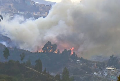 El cuerpo de Bomberos de Bogotá ha informado de que en lo que va de año se han producido 19 incendios en los cerros de la ciudad, afectando a 100 hectáreas.