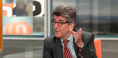 Manuel Ludevid en una entrevista en TV3.