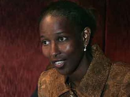 Ayaan Hirsi Alí, en Barcelona el pasado noviembre.