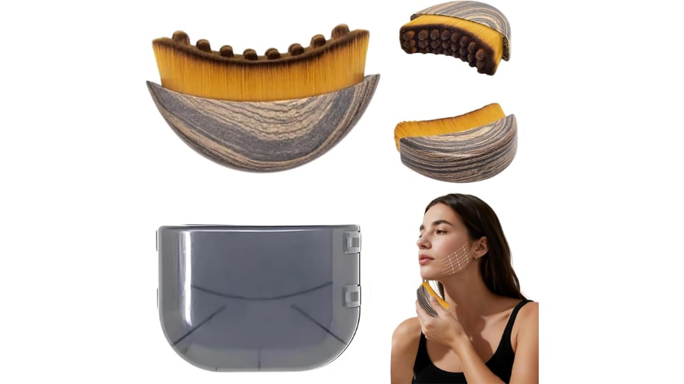 Este cepillo facial de drenaje linfático se ha vuelto viral en TikTok e ...