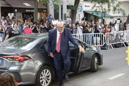 Koldo García, a su llegada al Tribunal Supremo este lunes en Madrid.