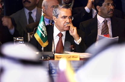 El ministro saudí del Petróleo, Alí Al Naimi, en una reunión de la OPEP.