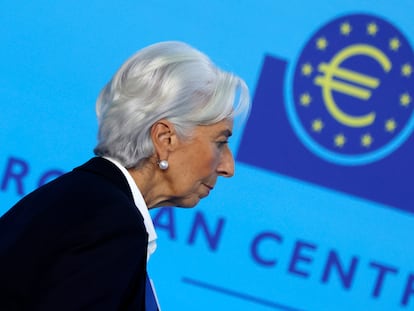 Christine Lagarde, en octubre del año pasado en Frankfurt.