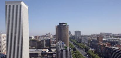 Imagen del centro de Madrid.