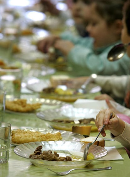 Comedor en un colegio.