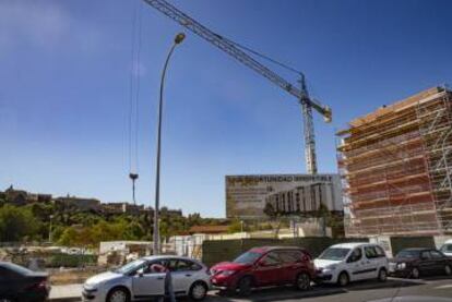 Apartments under construction in Vega Baja.