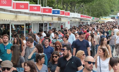 Ambiente Feria del libro de 2018.