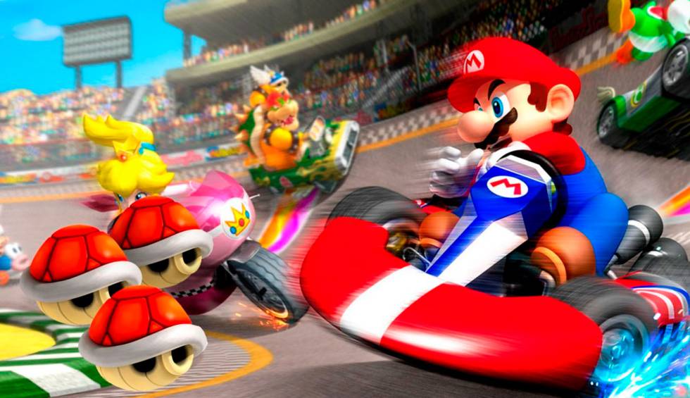 La izquierda y ‘Mario Kart’