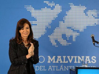 Cristina Fernandez de Kirchner, en acto el pasado 10 de junio.