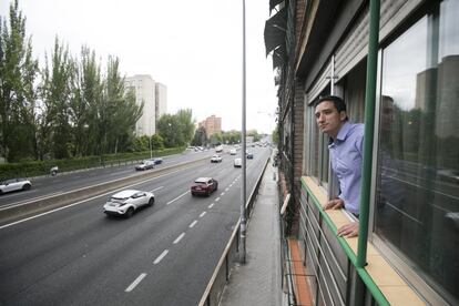 Sergio Fernández es portavoz de la Asociación de Vecinos de El Batán.