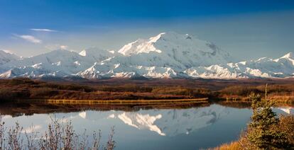 El enorme Parque Nacional Denal, en Alaska.