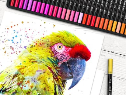 Son perfectos para las personas que se dedican al diseño gráfico y permiten crear multitud de obras gracias a la variedad de colores que ofrecen.