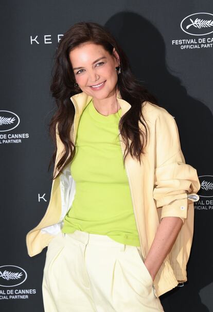 KERING Women In Motion Talk With Katie Holmes &#8211; The 76th Annual Cannes Film Festival