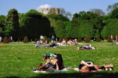 Augarten, el jardín barroco más antiguo de Viena.