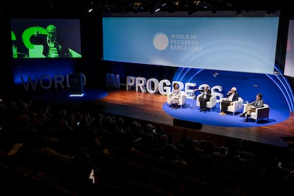 Mesa redonda sobre Oriente Próximo en la primera edición del World in Progress, el pasado 14 de octubre en Barcelona.